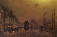 Grimshaw, John Atkinson - Glasgow Docks